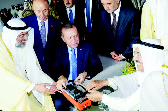 أردوغان: المنطقة محظوظة بوجود سمو الأمير